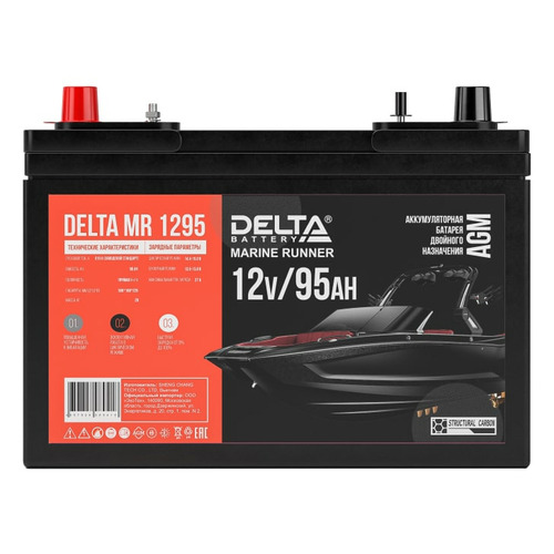 Аккумулятор Delta MR 1295