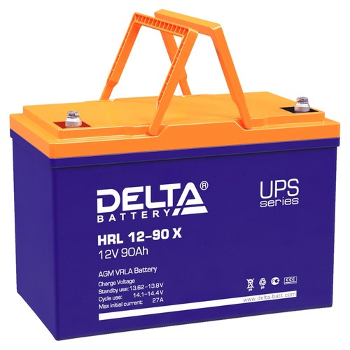Аккумулятор Delta HRL 12-90 X