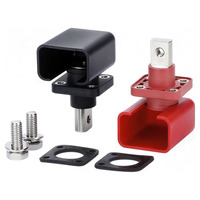 Клеммы для LFP-аккумулятора 50А, 1000В (штырьковые, пара красн+черн)